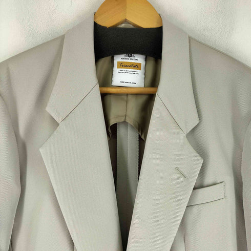 メゾンスペシャル MAISON SPECIAL Triacetate Dress-Fit 2B Tailored Jacket メンズ JPN:1