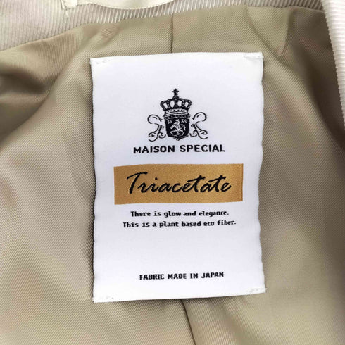 メゾンスペシャル MAISON SPECIAL Triacetate Dress-Fit 2B Tailored Jacket メンズ JPN:1
