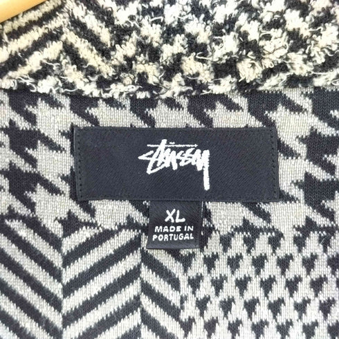 ステューシー Stussy 23AW MIXED PATTERN JERSEY SHIRT ミックスパターンジャージーシャツ メンズ import:XL