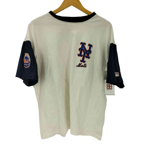 ジェニュインマーチャンダイズ GENUINE MERCHANDISE MLB メジャーリーグベースボール 別注 ワッペン刺繍 ビッグシルエット 半袖 Tシャツ メンズ import:M