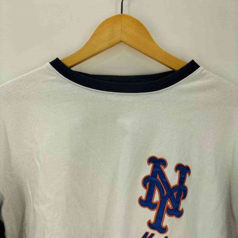 ジェニュインマーチャンダイズ GENUINE MERCHANDISE MLB メジャーリーグベースボール 別注 ワッペン刺繍 ビッグシルエット 半袖 Tシャツ メンズ import:M