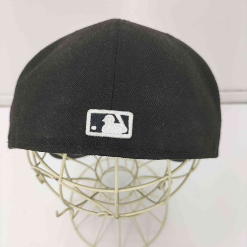 ニューエラ NEW ERA 59FIFTY CURVED VISOR Pre-Curved MLB ベースボール チーム ロゴ 刺繍 6パネル キャップ メンズ 7 7/8