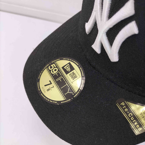 ニューエラ NEW ERA 59FIFTY CURVED VISOR Pre-Curved MLB ベースボール チーム ロゴ 刺繍 6パネル キャップ メンズ 7 7/8