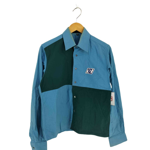 ザンダーゾウ XANDER ZHOU 18SS ブロックシャツ メンズ 48