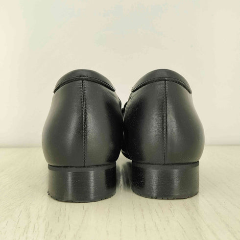 AKAISHI レザー スクエアトゥ ビットローファー レディース JPN:23.5