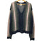 ヤンガーソング Younger Song mulch stripe mohair cardigan メンズ