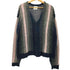 ヤンガーソング Younger Song mulch stripe mohair cardigan メンズ