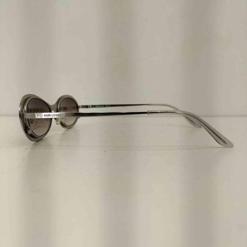 アワーレガシィー OUR LEGACY TAD シルバーフレーム カラーレンズサングラス メンズ