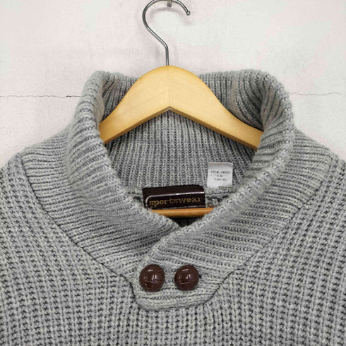 シアーズ Sears 70-80s sportswear ショールカラーニット メンズ XL