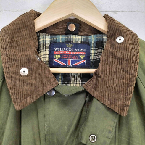 WILD COUNTRY MADE IN ENGLAND 裏地チェックオイルドジャケット メンズ