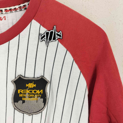 RECOM 00S ラグラン ベースボール Tシャツ メンズ import:L