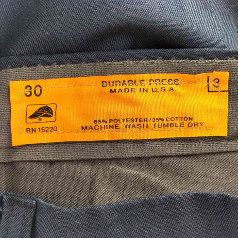 レッドキャップ RED KAP 80-90s USA製 SCIVILLジップ ワークパンツ メンズ 30