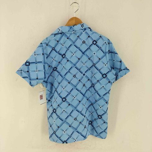 Mr.Jan 70S 襟芯 総柄 シャツ メンズ import:L