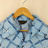 Mr.Jan 70S 襟芯 総柄 シャツ メンズ import:L