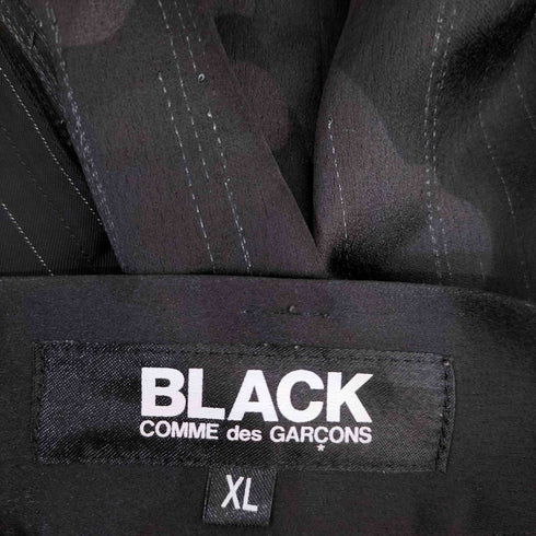 ブラックコムデギャルソン BLACK COMME des GARCONS AD2018 レイヤード ワイド ショーツ メンズ JPN:XL