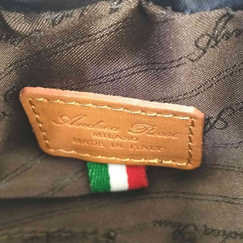 Andorea rossi 巾着レザーバッグ レディース