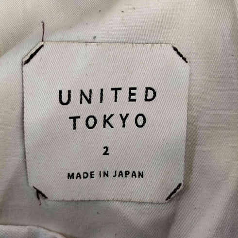 ユナイテッドトウキョウ UNITED TOKYO High Count 2-Tack Wide-Pants ワイド スラックス パンツ メンズ JPN:2