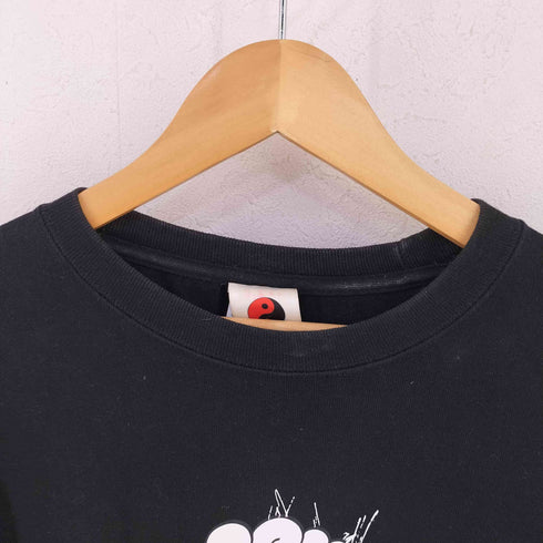 Xiaolong print 天龍 TEE グリッチ刺繍 プリント Tシャツ メンズ JPN:XL