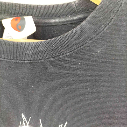 Xiaolong print 天龍 TEE グリッチ刺繍 プリント Tシャツ メンズ JPN:XL