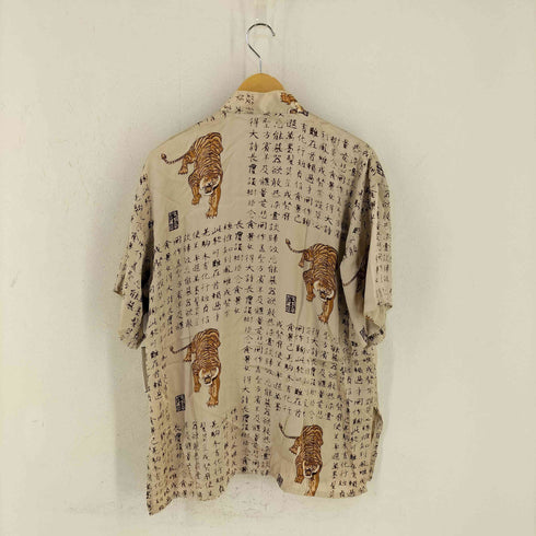 YYSB 総柄 チャイナシャツ メンズ