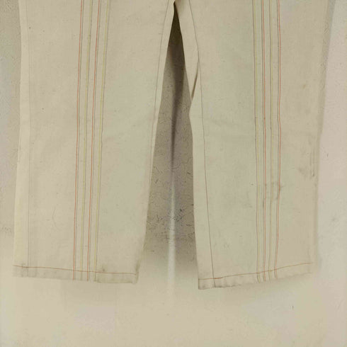 TARONジップ タックデザイン リネン パンツ メンズ