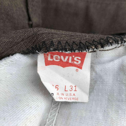 リーバイス Levis 90S USA製 520刻印 TALONジップ 517 STA-PREST パンツ メンズ W36 L31