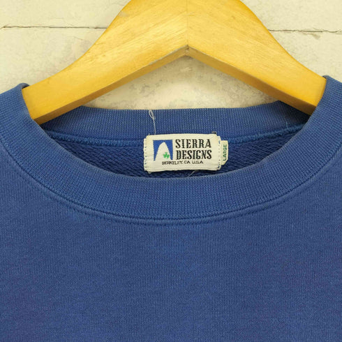 シェラデザイン SIERRA DESIGNS 90s 3本木 バックロゴプリントスウェット メンズ JPN:L