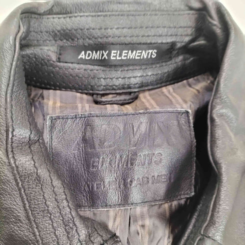 ADMIX ELEMENTS pigskin ピッグレザートレンチコート メンズ JPN:50
