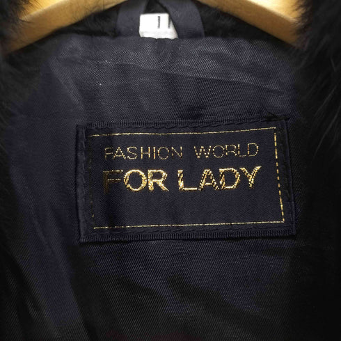 FOR LADY ラビットファーブルゾン レディース JPN:11号