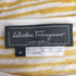 サルヴァトーレフェラガモ Salvatore Ferragamo リネンマルチボーダーニットカットソー メンズ import:M