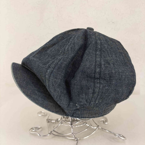 ドゥニーム Denime インディゴ キャスケット メンズ