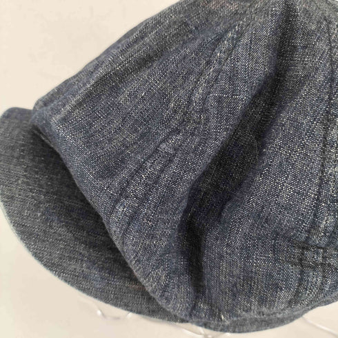 ドゥニーム Denime インディゴ キャスケット メンズ