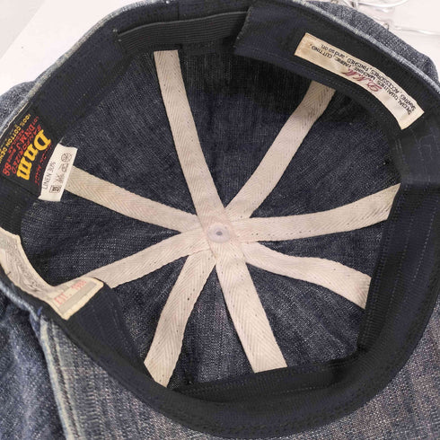 ドゥニーム Denime インディゴ キャスケット メンズ