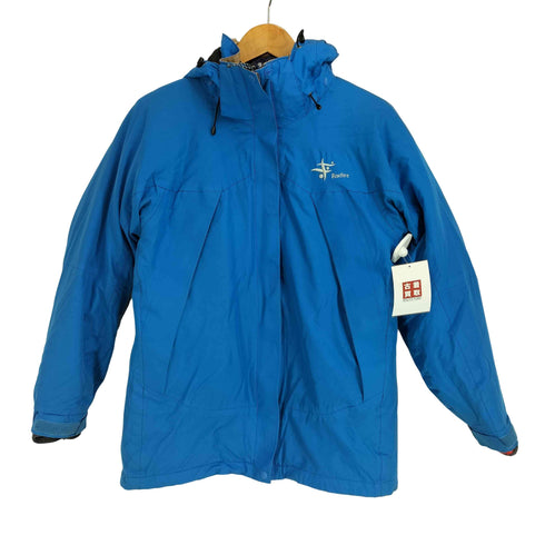 フォックスファイヤー foxfire ドット柄 ダウンライナー付 ナイロンマウンテンジャケット レディース JPN:L