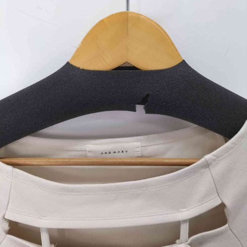 アンドマリー AND MARY Bebe ribbon tops レディース FREE