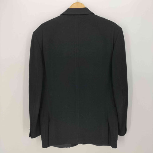 BYBLOS イタリア製 ウール カシミヤ フロント 刺繍 2B シングル テーラード ジャケット メンズ EUR:46