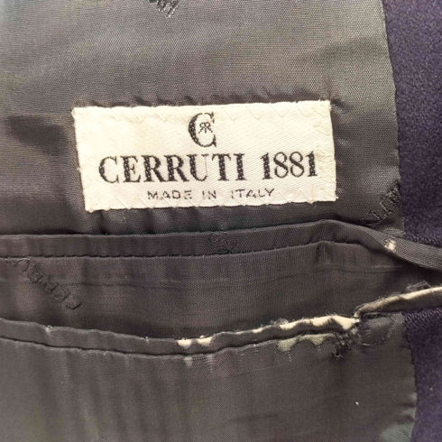 チェルッティ CERRUTI 1881 イタリア製 ピュア カシミヤ 2B シングル テーラード ジャケット メンズ