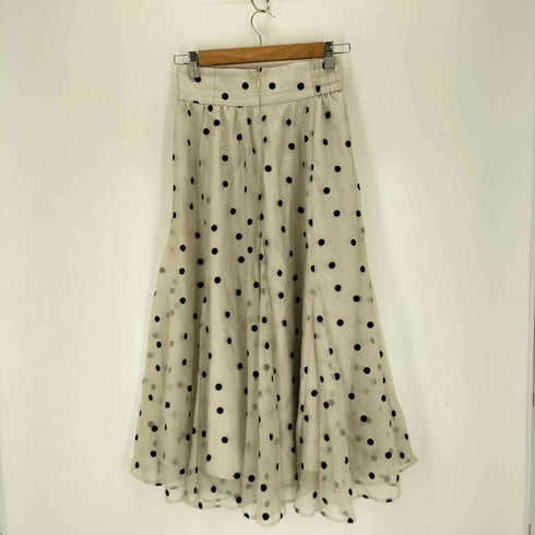 アプワイザーリッシェ Apuweiser riche フロッキードットスカート レディース 1