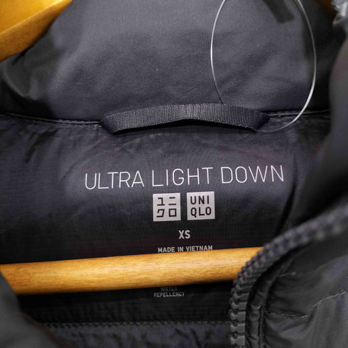 ユニクロ UNIQLO 2024 ウルトラライトダウンロングコート ダークグレー XS レディース JPN:XS