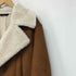 ザラ ZARA ボア ムートンコート メンズ import:M