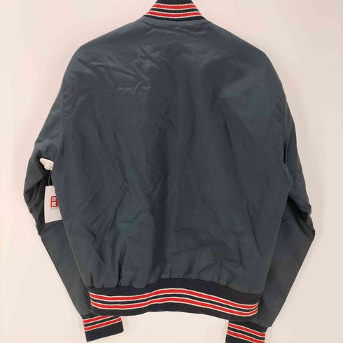 ウェストウィンド WEST WIND 90S USA製 tailored by Buccaneer Cheri エンブレム ロゴ プリント スタジャン ジャケット ブルゾン メンズ import:S