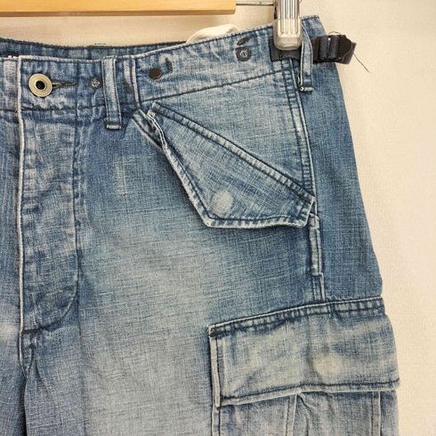 デニムアンドサプライラルフローレン DENIM&SUPPLY RALPH RAUREN カットオフ デニム カーゴショーツ メンズ US:30-31