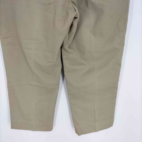 エルエルビーン L.L.Bean 70S 筆記体タグ シャモワクロス チノ パンツ ワイドテーパード メンズ