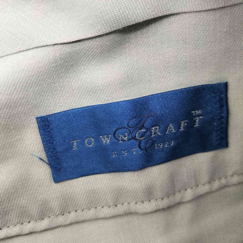 タウンクラフト TOWNCRAFT 80-90S USA製 2タック ストレート スラックス パンツ メンズ 34