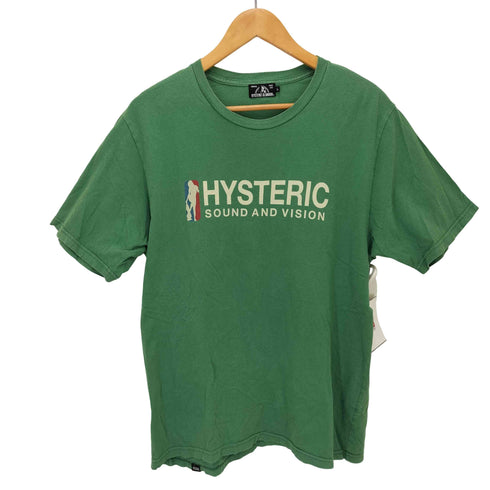 ヒステリックグラマー HYSTERIC GLAMOUR athletic pt 半袖tシャツ メンズ JPN:L