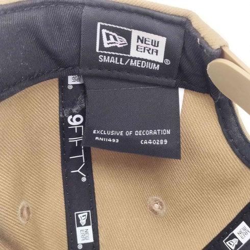ニューエラ NEW ERA 9FIFTY Tetsuya Nakamura NANZUKA GALLERY フラッグロゴ カーキ メンズ SMALL/MEDIUM