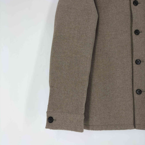 ユニクロ UNIQLO ダブルフェイス シャツ ジャケット メンズ JPN:M