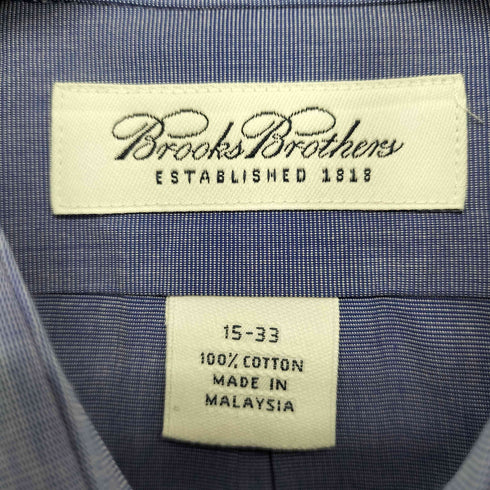 ブルックスブラザーズ BROOKS BROTHERS レギュラーカラー コットン シャツ メンズ