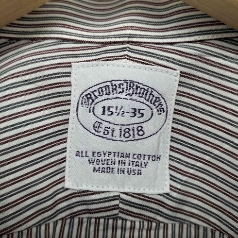 ブルックスブラザーズ BROOKS BROTHERS USA製 ストライプ シャツ メンズ