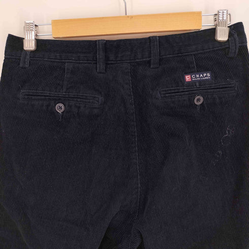 チャップスラルフローレン CHAPS RALPH LAUREN 90S-00S 2タック 太畝 コーデュロイ パンツ メンズ W32 L30